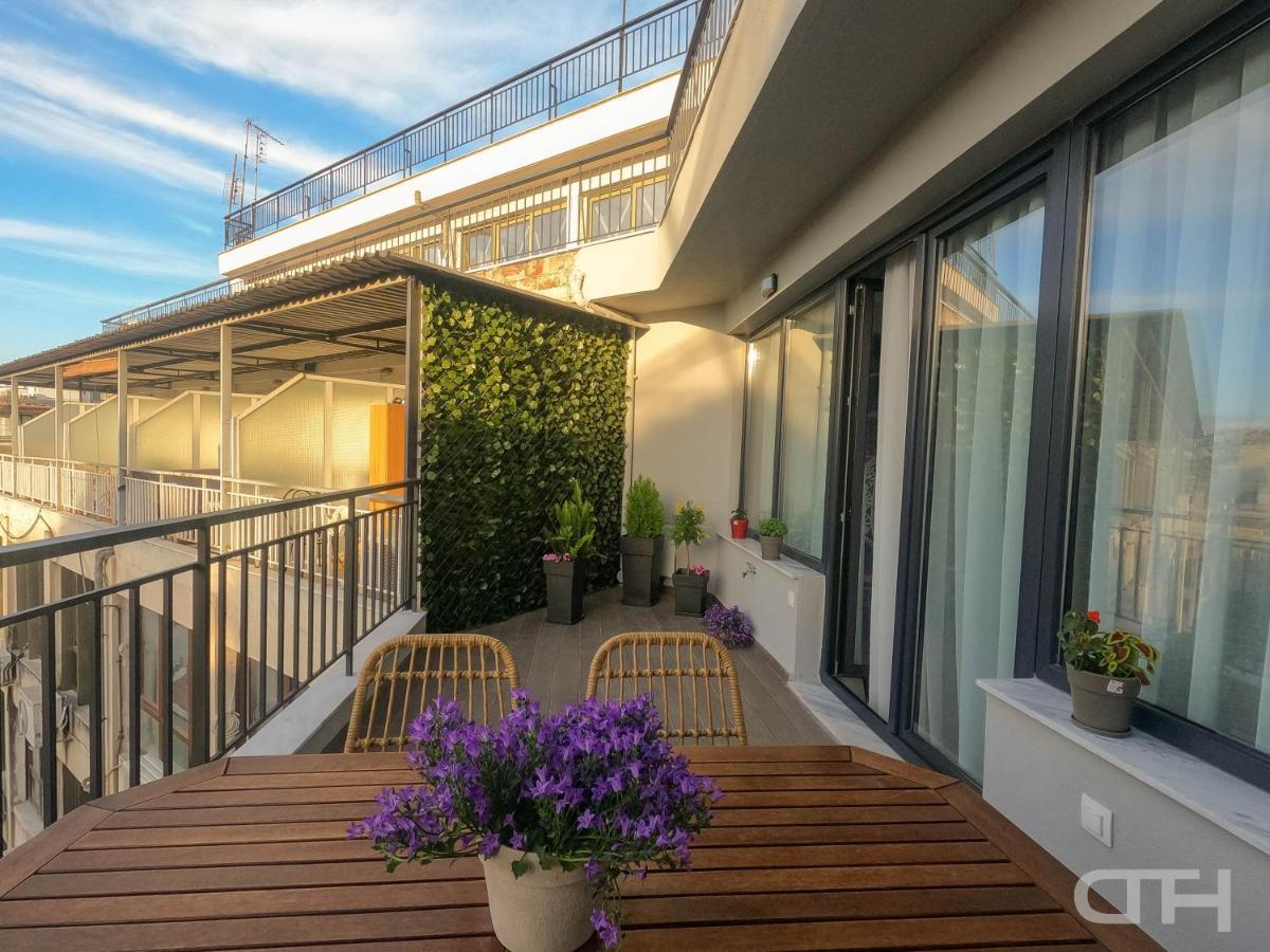 Luxury 80M2 Apartment With Balcony Downtown סלוניקי מראה חיצוני תמונה
