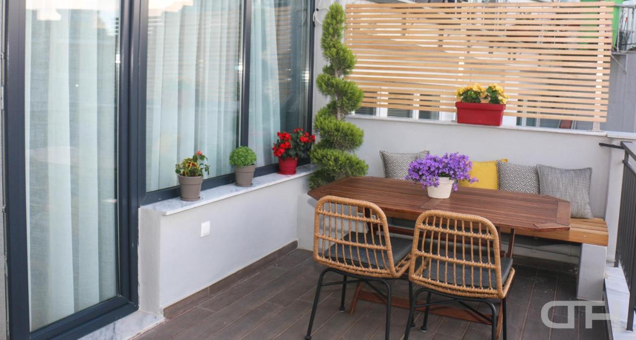 Luxury 80M2 Apartment With Balcony Downtown סלוניקי מראה חיצוני תמונה